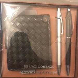 Men's Black Fold Wallet